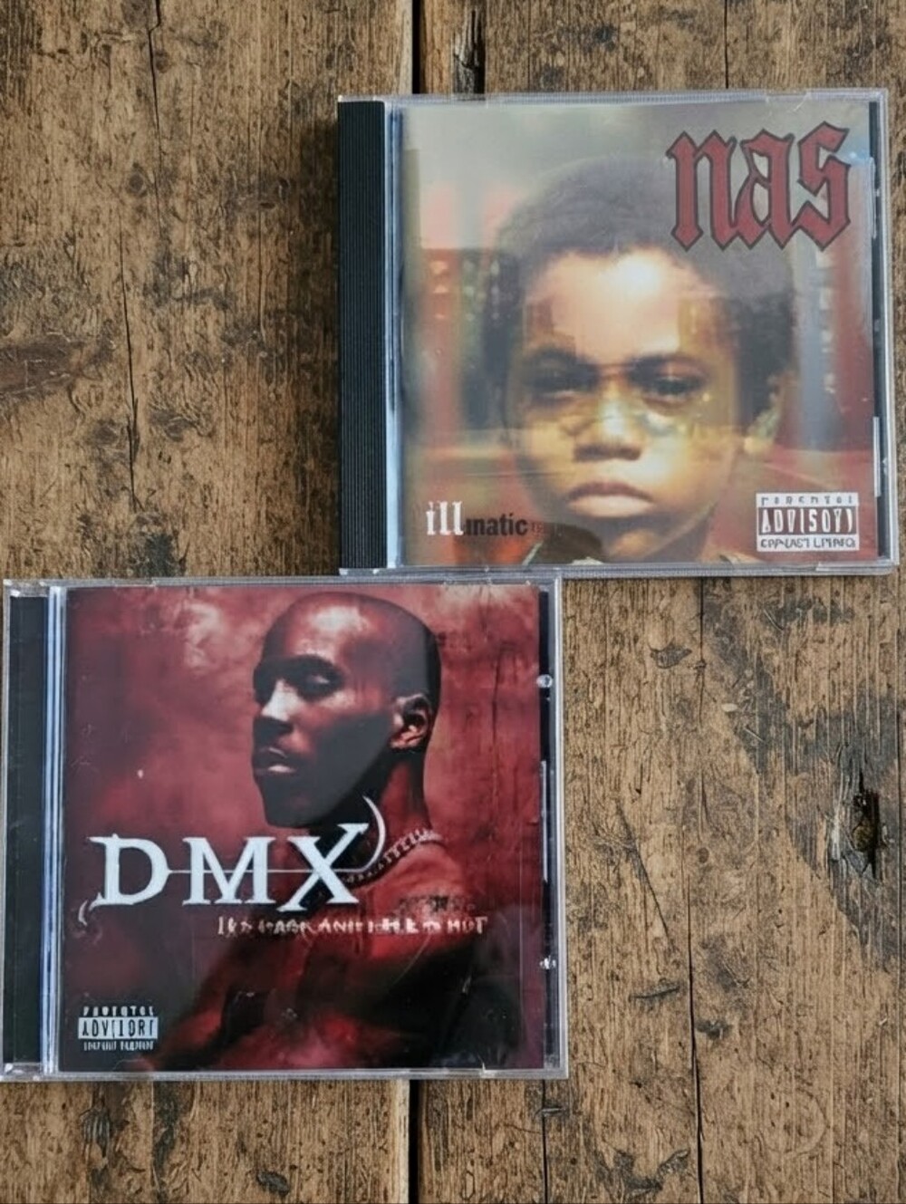 Nas – Illmatic + DMX – It’s Dark and Hell Is Hot CD Bundle • Tested